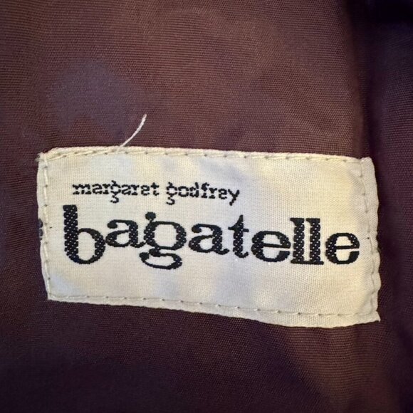 NWT Vintage 70s Margaret Godfrey for Bagatelle Brown Suede Shirt and Skirt Set - Picture 12 of 16